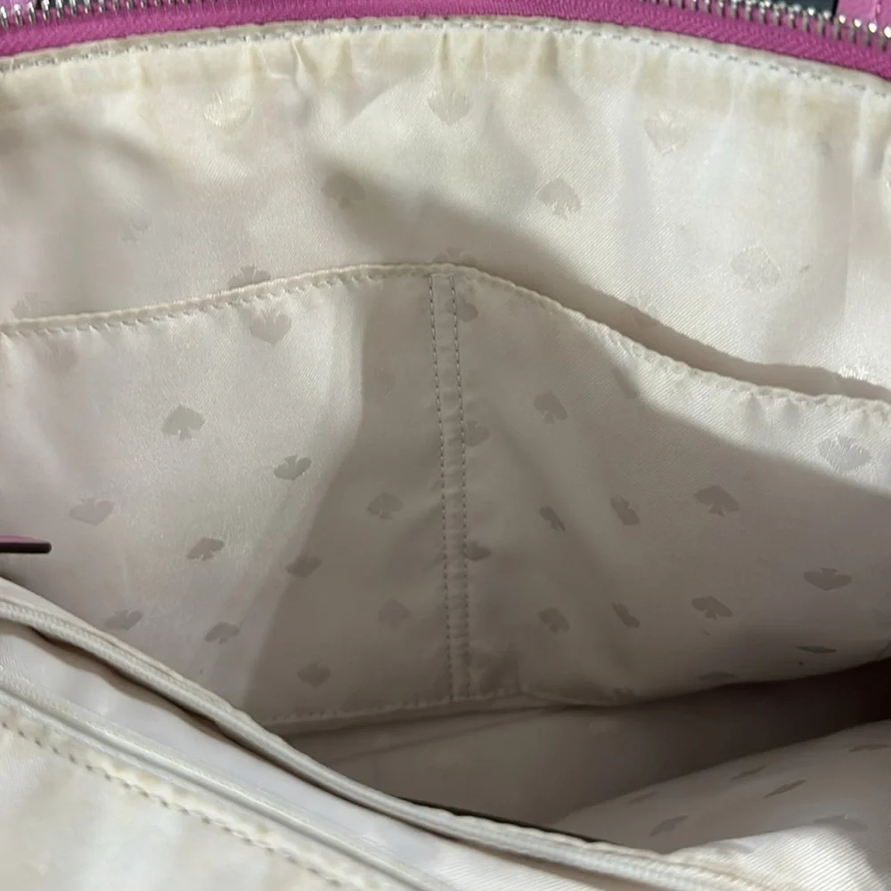 Kate Spade Nylon Pink Kitt Tote